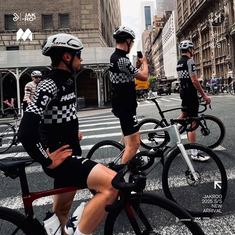 捷酷春夏Toronto2.0连体服骑行服男款女款车队款竞技版双箭头垫裆