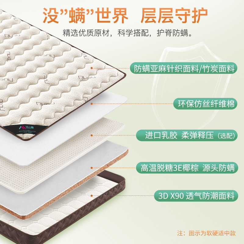 榻榻米床垫子定做可折叠塌塌米儿童踏踏米垫订做椰棕床垫定制尺寸