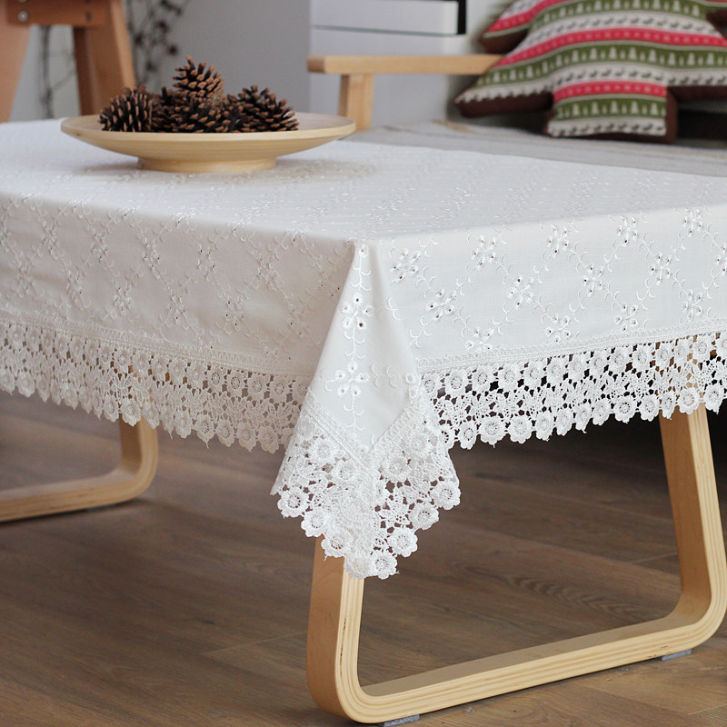 棉麻布艺小清新圆桌布纯白色日式桌布文艺简约中式茶几布盖巾,居家布艺,桌布,淘宝优惠券,粉丝福利购,淘宝优惠卷