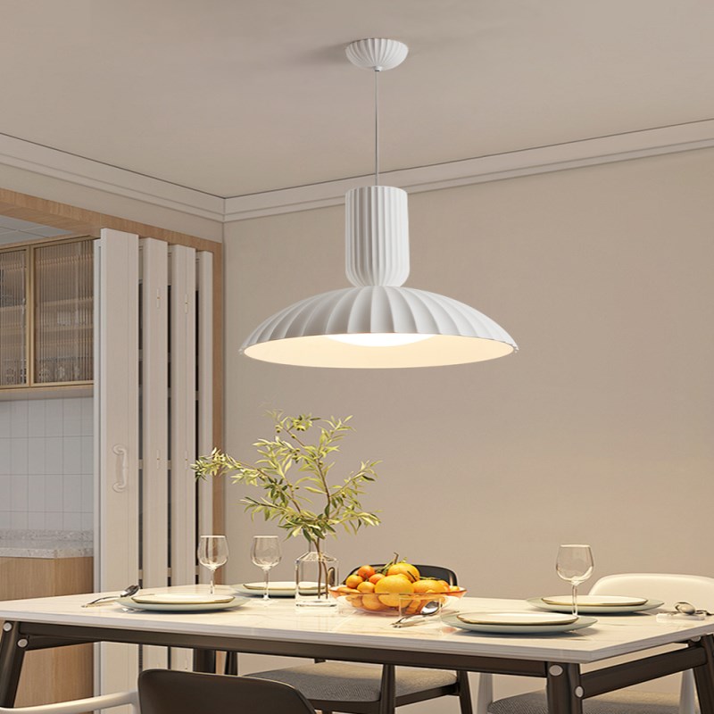 法式奶油风石膏吊灯餐厅吧台现代简约卧室书房创意艺术餐桌饭厅灯