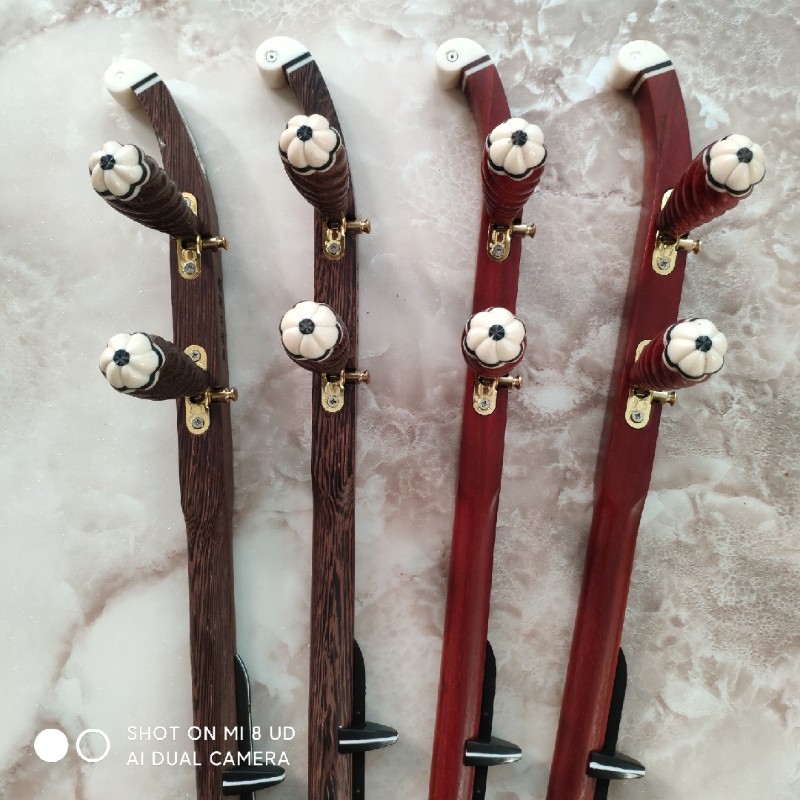 秦腔板胡杆 红木 鸡翅木板胡杆 扁杆带滑道千金 歌曲 秦腔板胡用