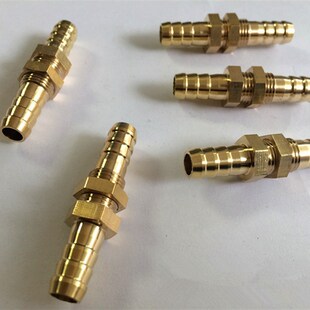 铜穿板接头水箱夹板隔板接头铜宝塔接头直通水管接头接头6 1019