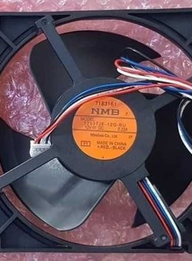 冰箱风扇/风机电机 NMB 12537JE-12Q-BU  12V 0.22A 日立冰箱风扇