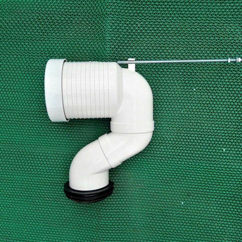 兰思特坐便器移位器马桶可调节加长排污管墙排改地排转接PVC接头