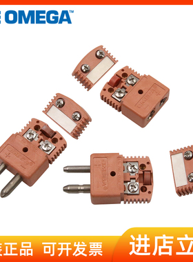 热电偶高温插头插座HSTW-N-M/F美国原装进口OMEGA连接器测温端子