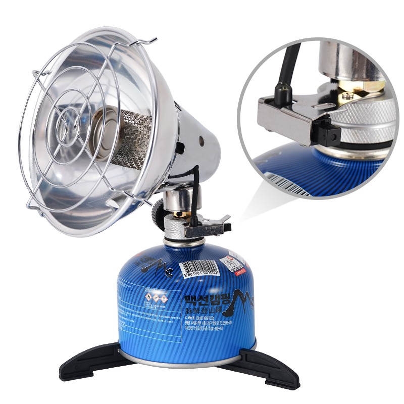 升级版取暖炉电子打火秋冬垂钓帐篷瓦斯