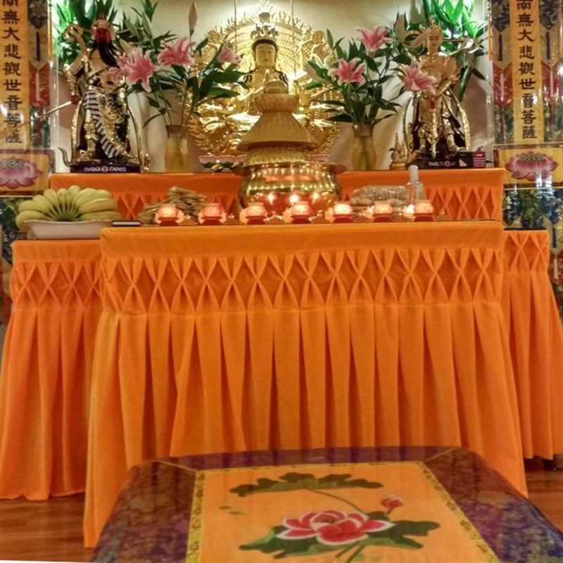 定做金丝绒加厚用品桌布桌裙桌围八仙方桌套桌布黄供桌布,居家布艺,桌布,淘宝优惠券,粉丝福利购,淘宝优惠卷