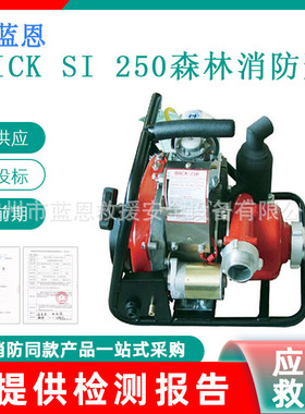 WICK SI 250森林消防泵高扬程大马力离心泵远距离输送水泵