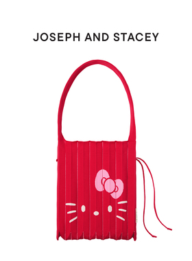 JOSEPHANDSTACEY韩国包包女新款红色hellokitty包包日常通勤百搭