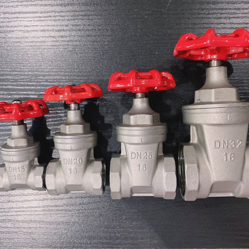 304不锈钢软密封丝扣闸阀Z11X-16P螺纹开关闸阀 自来水阀门4分6分