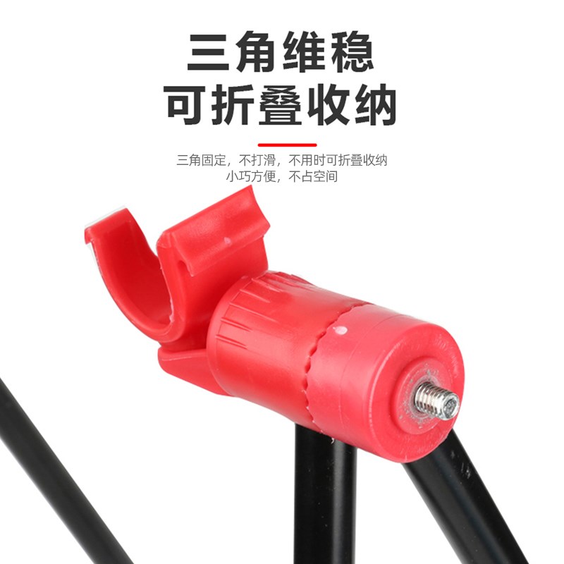 山地自行车立式三角停车架 公路车U型修车架折叠维修理架骑行装备