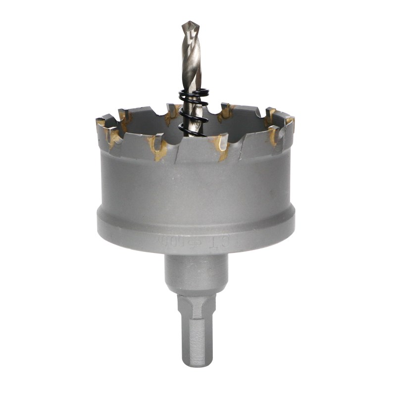 合金开孔器不锈钢铁板打孔钻头金属开口器中心钻规格齐全16-100mm