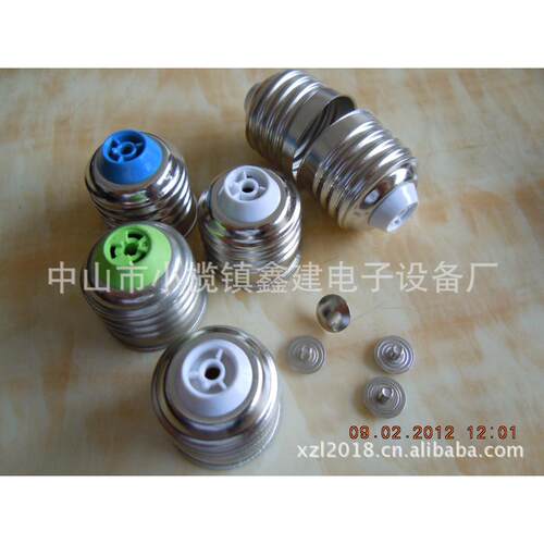 供应j节能灯组装治具免焊灯头机灯头压盖机压图钉帽机