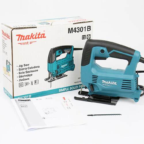 正品牧田M4301B/M4302B曲线锯电动调速线锯多功能家用木工切割机
