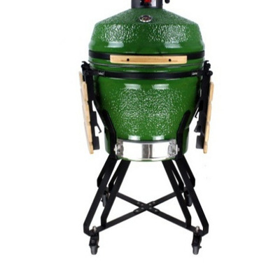 陶瓷烧烤炉 Kamado Grills BBQ 焖熏炉22英寸木炭户外蛋形烤肉炉