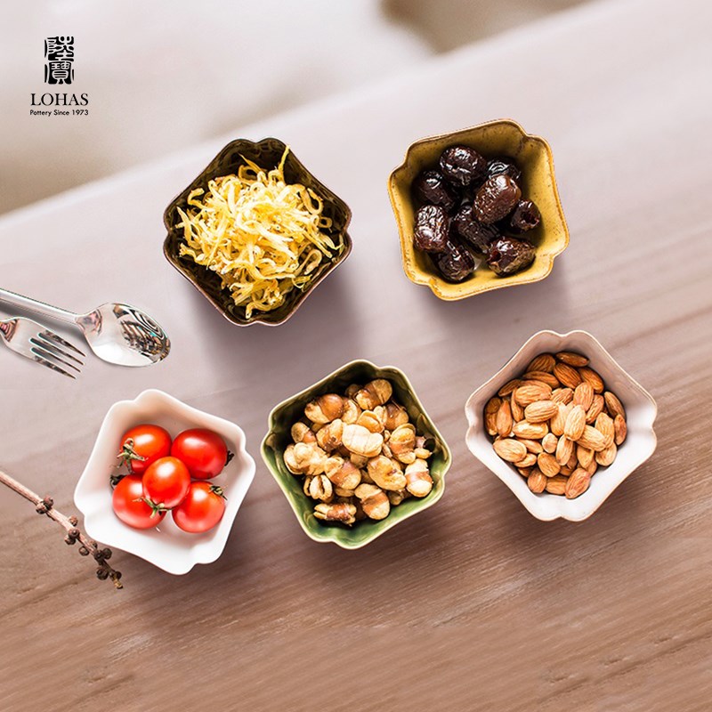 陶瓷餐具厨房陶钵菜碟子小盘子沙拉碗酱油盘寸.5寸小碗厨具