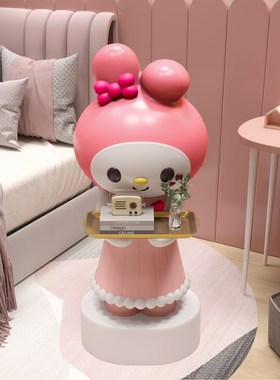 蒂落地大摆件玩偶兔子客厅电视柜旁边沙发旁大型艺术