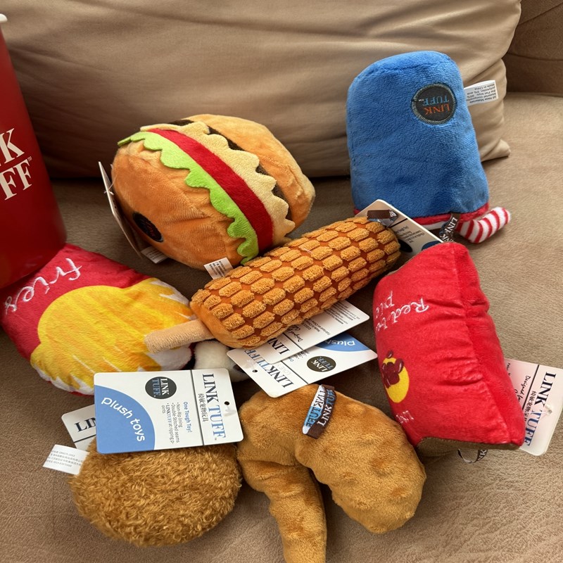 狗狗发声玩具毛绒玩具耐咬磨牙解闷神器小狗猫咪中小型犬礼物套装