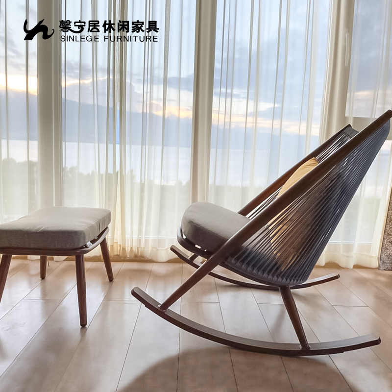 馨宁居庭院室外休闲摇摇椅家用客厅小户型躺椅简约阳台摇椅夏