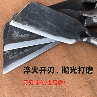 手工迷你小柴刀.鳝鱼刀.削木刀.锻打柴刀锰钢黄鳝泥鳅剥皮剔骨刀