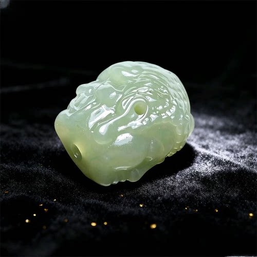 一念之间手工制作天然和田三通桶珠顶珠散珠佛魔文玩三通配饰