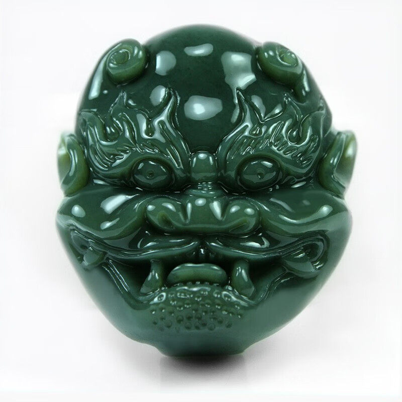 新疆和田玉青玉鬼头皮带扣和田青玉鬼头腰带玉扣赠送证书,珠宝/钻石/翡翠,其他,淘宝优惠券,粉丝福利购,淘宝优惠卷