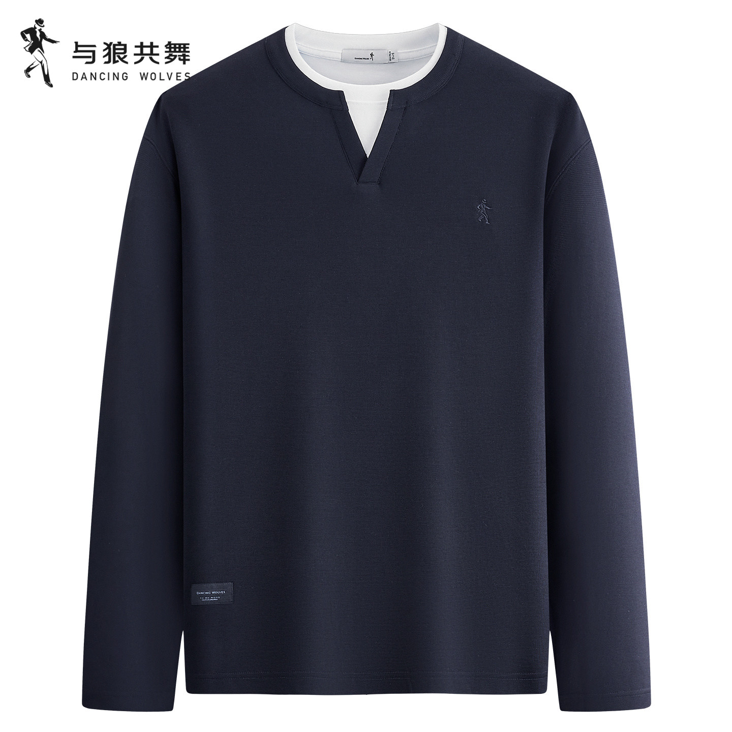 【假两件】与狼共舞长袖T