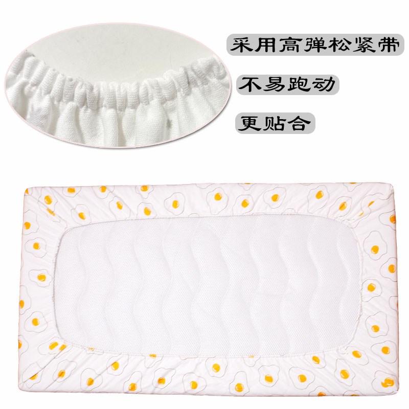 婴儿床针织床笠新生儿童床防水隔尿床垫保护套幼儿园宝宝床笠