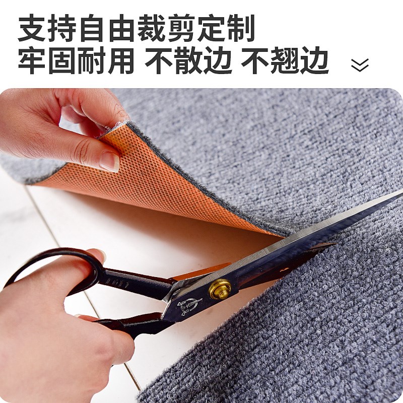 厨房地垫耐脏防滑防油吸水吸油防水脚垫家用门口地毯进门入户门垫