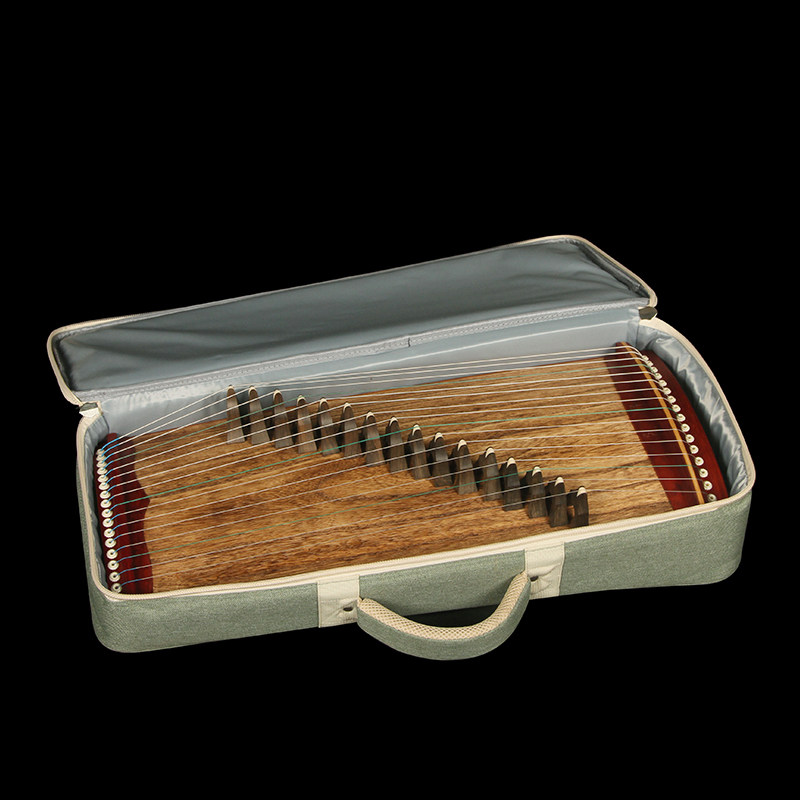 弦昇古筝小小满60厘米便携式迷你半筝初学入门家用演奏级新款16弦