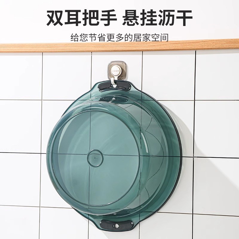 脸盆家用大号塑料盆洗脸盆加厚耐用小盆子洗衣盆厨房洗菜
