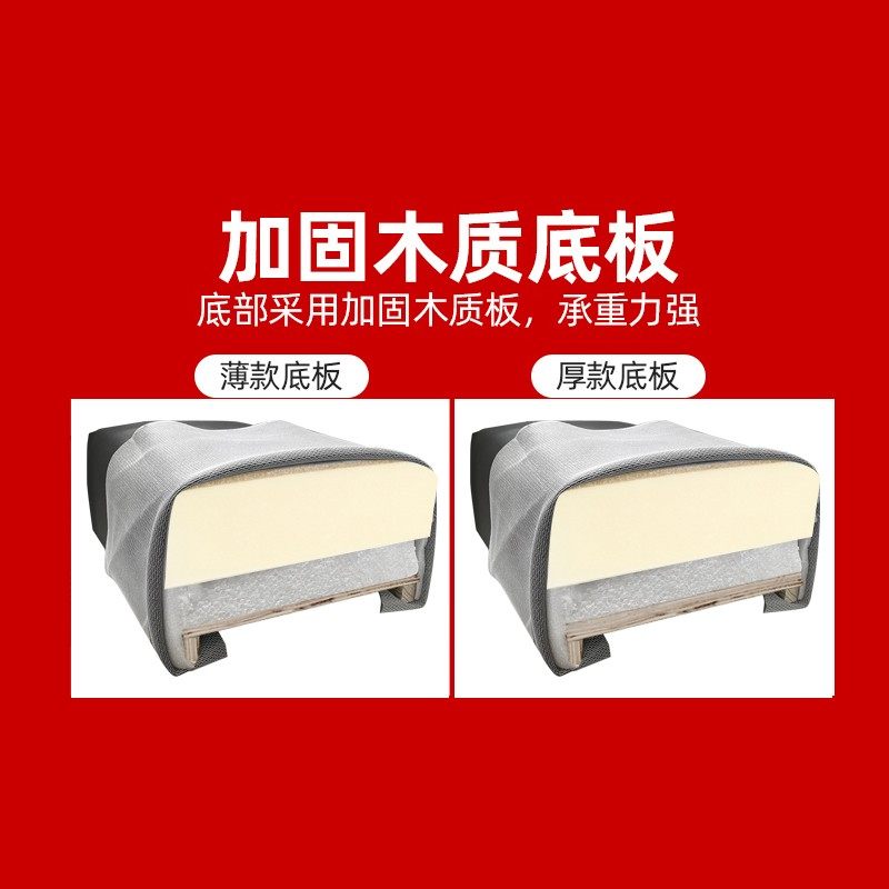 适用于小牛/九号电动车C0\F0\G0\UQi后座加高垫防水耐磨加厚坐垫