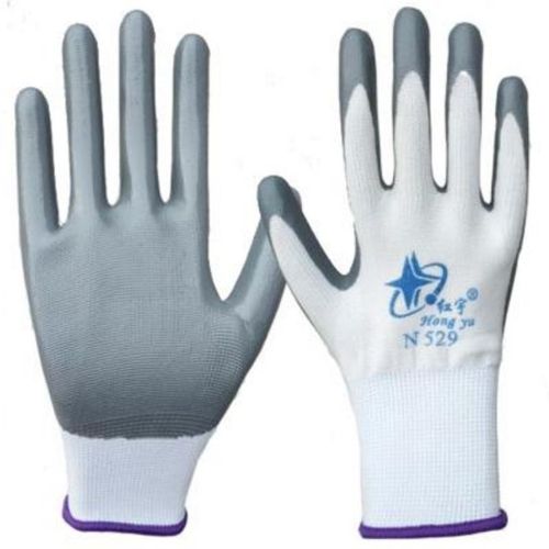 包邮星宇红宇N539劳保工作防护手套止滑耐磨防油防割涂胶防水手套