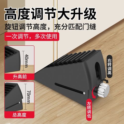 门挡阻门器门塞防撞门吸门阻神器防风固定抵门器顶门堵门器门楔子