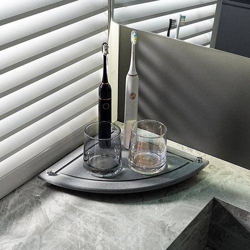 加高硅藻泥吸水垫杯垫肥皂垫电动牙刷座定制洗手台挡条硅藻泥硬垫