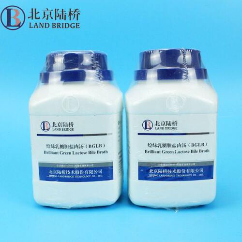 北京陆桥 微生物检测培养基煌绿乳糖胆盐肉汤BGLB250g瓶装
