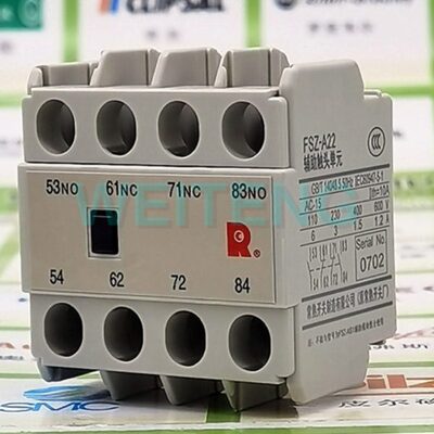 常熟开关厂 FSZ-A22 A31 A40 辅助触头交流接触器顶装 2常开2常闭
