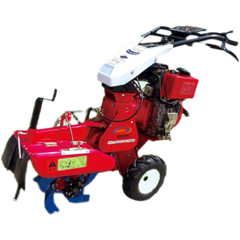22款全齿轮加强开沟培土机v旋耕除草微耕机硬地专用大马力柴油机