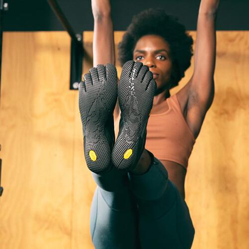 vibram五指鞋女 室内运动综合健身 瑜伽普拉提跑步跳绳防滑五指鞋
