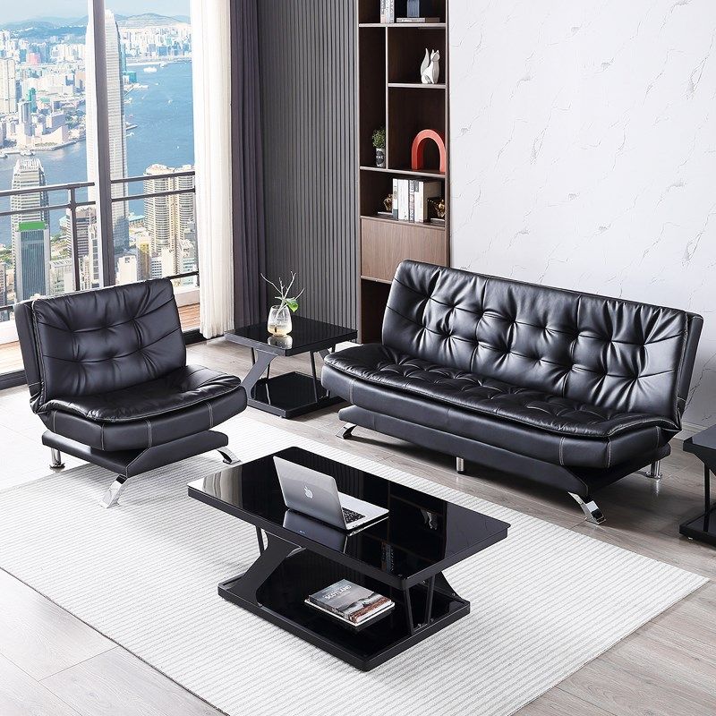 办公沙发简约可躺沙发可折叠会客沙发商务办公室沙发茶几组合套装,商业/办公家具,沙发,淘宝优惠券,粉丝福利购,淘宝优惠卷