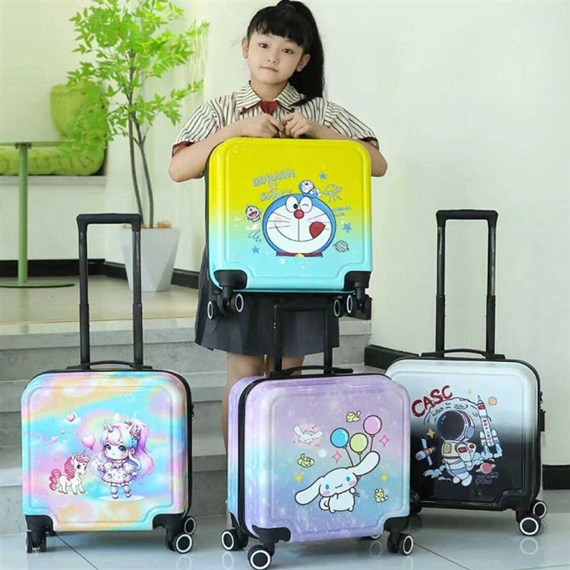 儿童拉杆箱20寸男童女童万向轮行李箱18寸定制logo卡通登机箱拖箱
