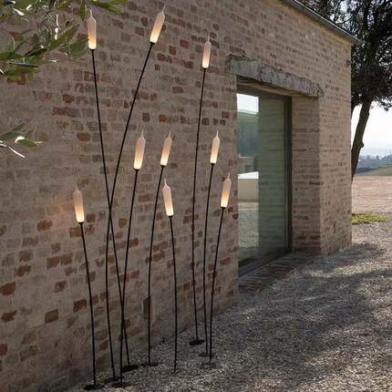 led景观灯氛围草坪新款防水户外设计师造型庭院花园芦苇灯地插灯