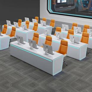 厂家科技感监控台控制台指挥中心调度台监控中心操作台弧形中控室