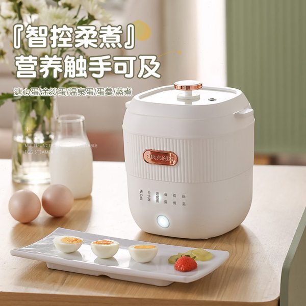 2024新款蒸蛋器迷你煮蛋器家用自动断电小型煮鸡蛋神器宿舍小功率