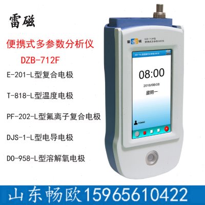 上海雷磁 DZB-712F型 便携多参数分析仪 pH/pX/电导率/溶解氧测量