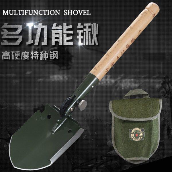 昌林308户外多功能锹工兵铲折叠铲野营垂钓车载钓鱼应急救援探宝