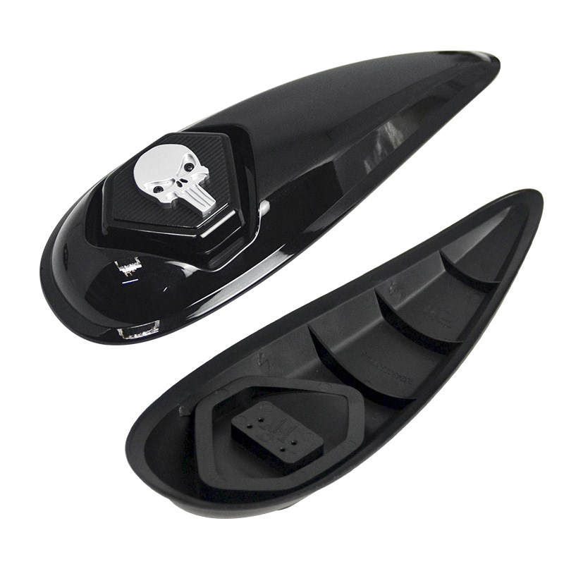 黑旗500金吉拉450改装油箱装饰侧罩盖原车开模侧罩防水防腐防刮