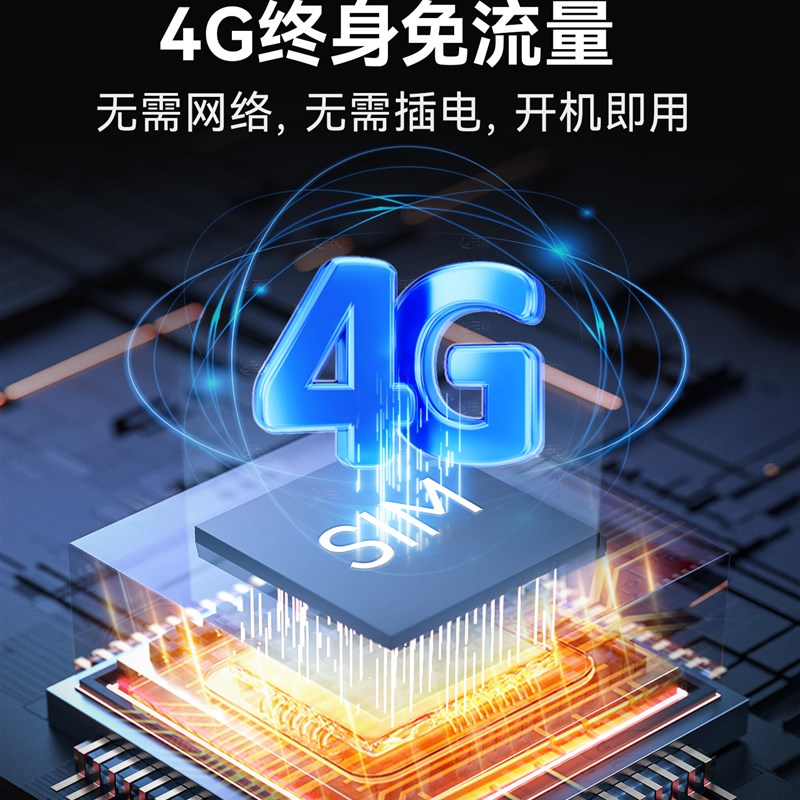 神眸BC6+运动防抖口袋摄像头免插电4G无需网络高清室内外家用监控