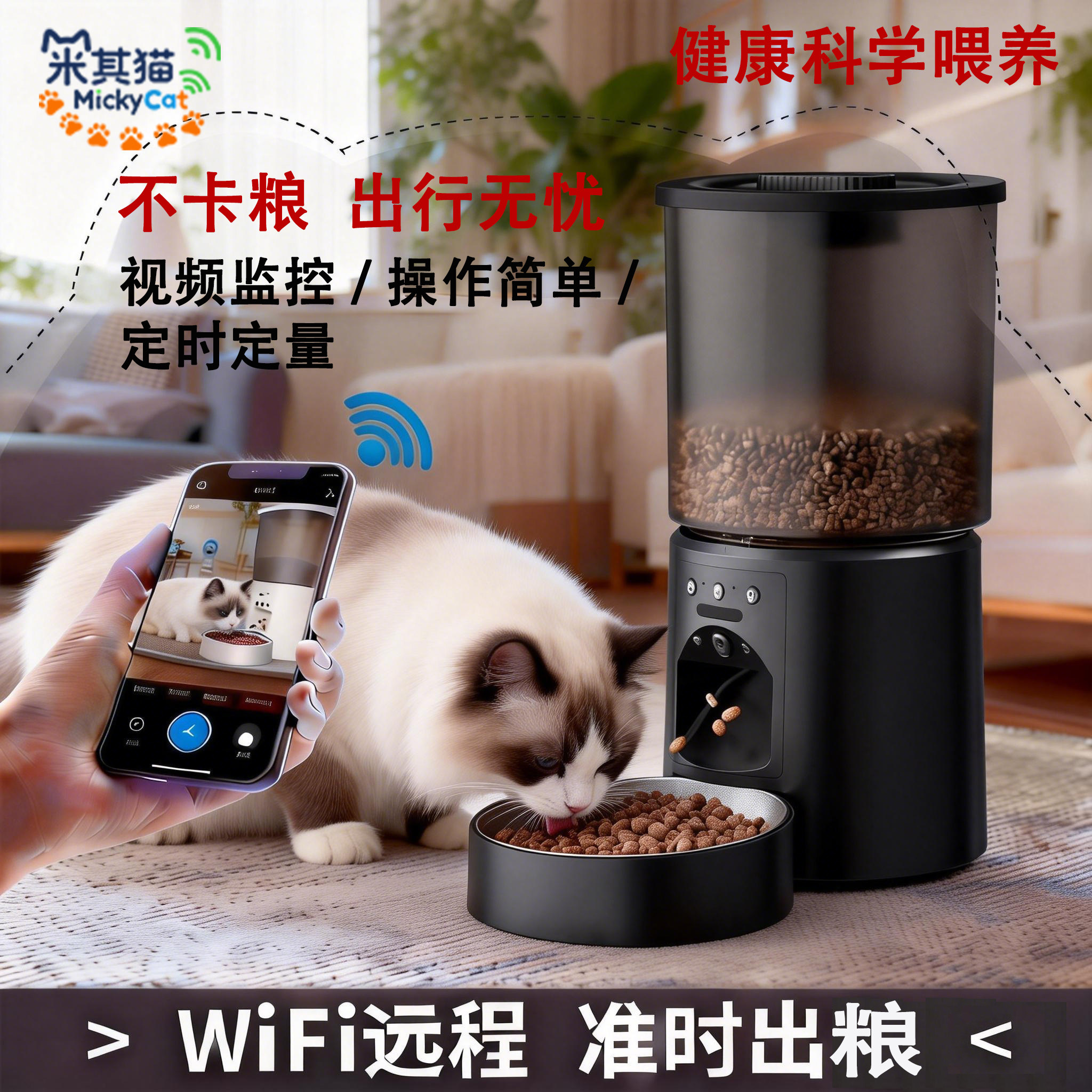 热销N0.1热门智能喂食器
