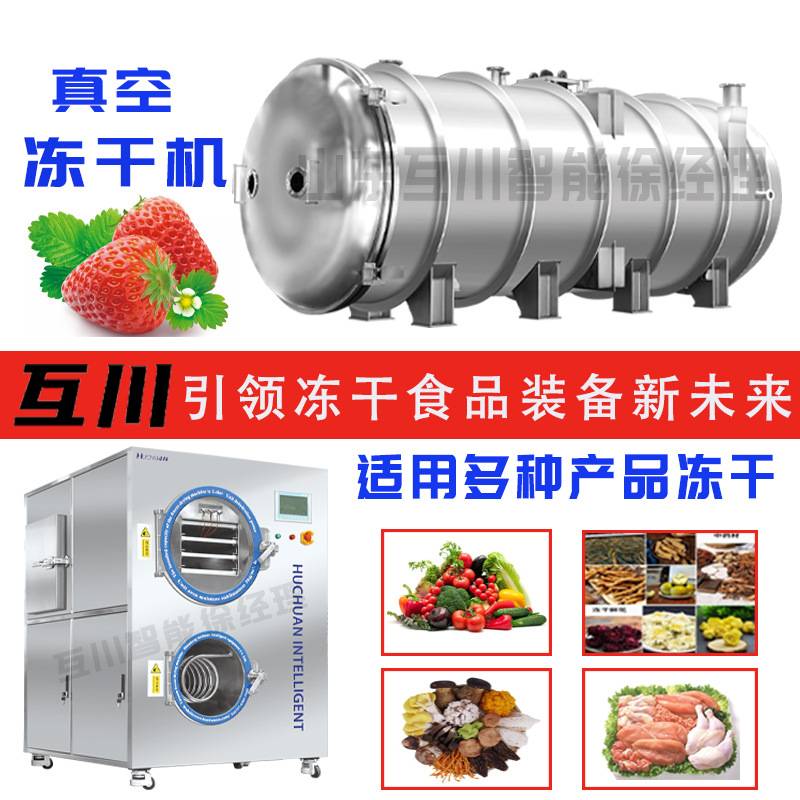 肉类海鲜真空冻干机 商用咖啡粉全自动低温冷冻干燥机 节能环保